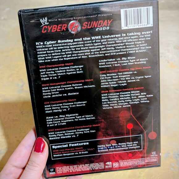 WWE Cyber Sunday SEALED Rare 2008 DVD - Picture 2 of 3